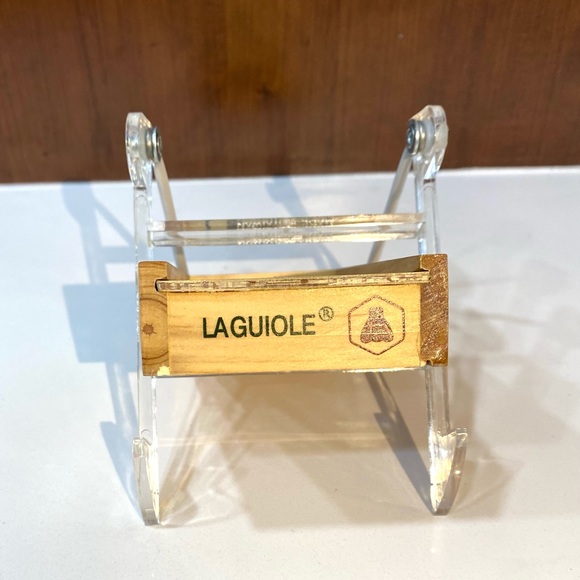 COPY - Corkscrew with wood inlay in box. NWOT - Picture 2 of 8